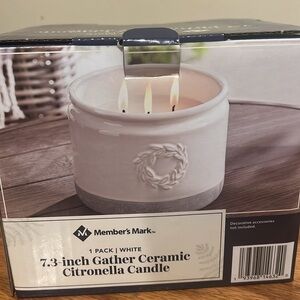 Extra Large 7.3 inches Gather Ceramic Citronella Candles 🎂